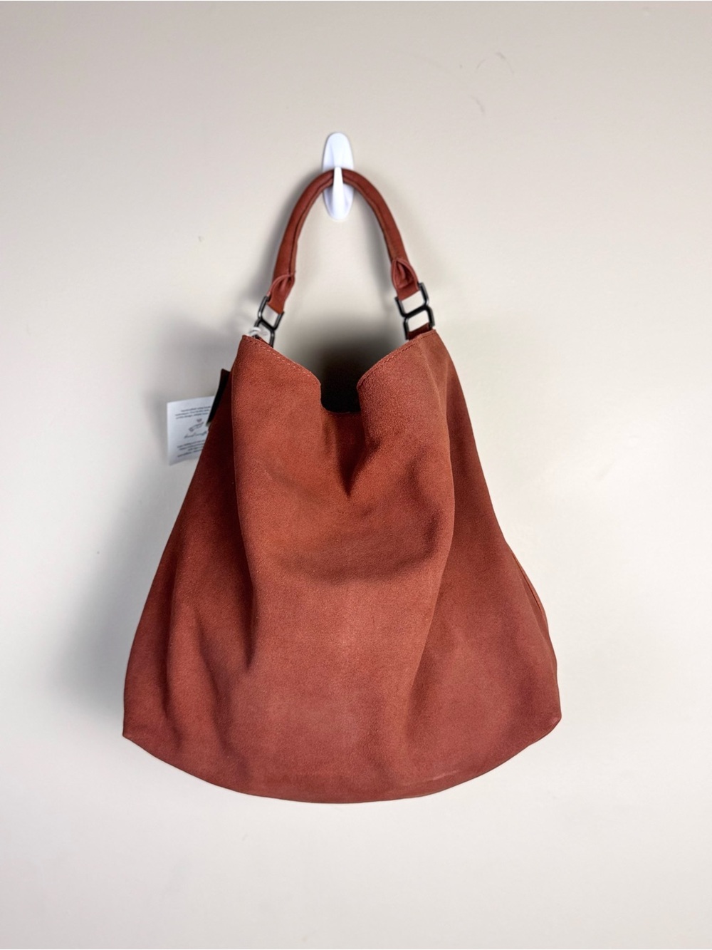 Free People Suzie Suede Slouchy Tote Bag - Picture 3 of 17